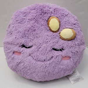 Squishable Giant Fuzzy Purple Coockie MACARON Pillow Comfort Food Retired 15"
